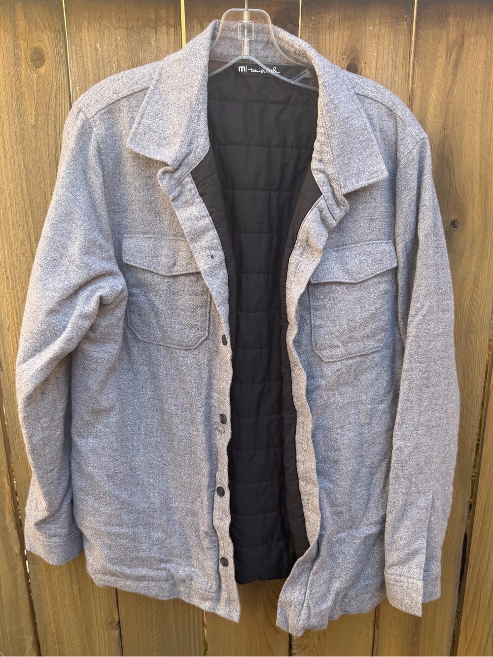 Travis Mathew Hudson 2.0 Golf Shirt
Jacket gray size Mefium